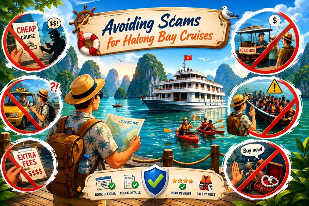 Avoiding Scams for Halong Bay Cruises