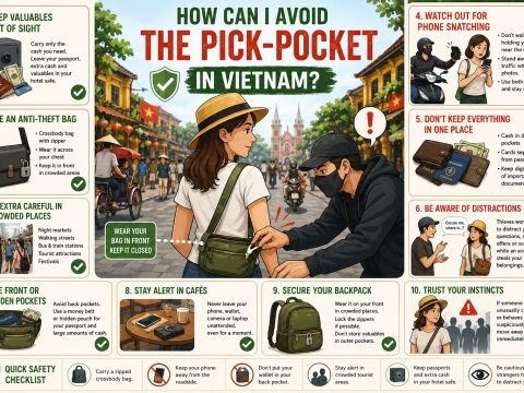 How Can I Avoid Pickpockets in Vietnam?